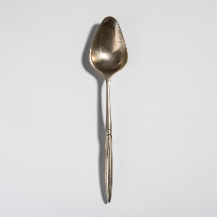 Hauptbild zu Objekt, Cream spoon 'Model I', 1905/06, Henry van de Velde, Koch & Bergfeld, Bremen, 154A 17