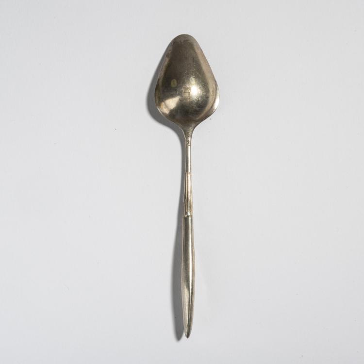 Bild 1 zu Objekt, Cream spoon 'Model I', 1905/06, Henry van de Velde, Koch & Bergfeld, Bremen, 154A 17