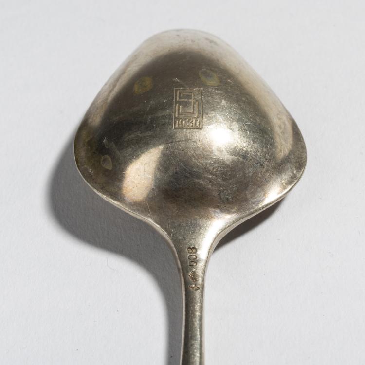 Bild 2 zu Objekt, Cream spoon 'Model I', 1905/06, Henry van de Velde, Koch & Bergfeld, Bremen, 154A 17