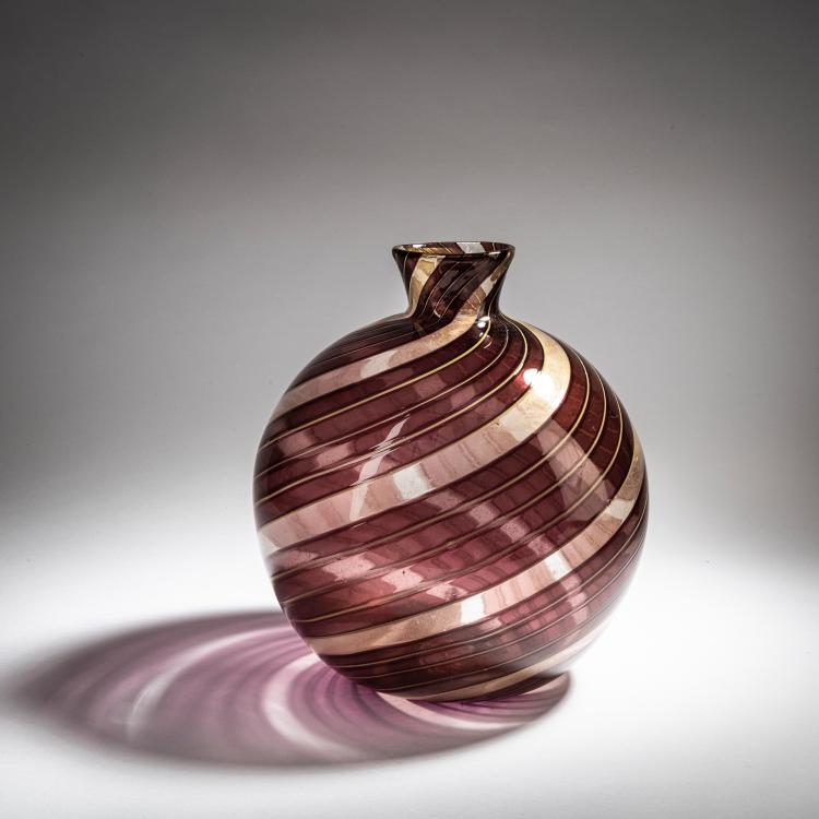 Bild 1 zu Objekt, Vase 'Striato', 1954, Ercole Barovier, Barovier & Toso, Murano, 152C 715