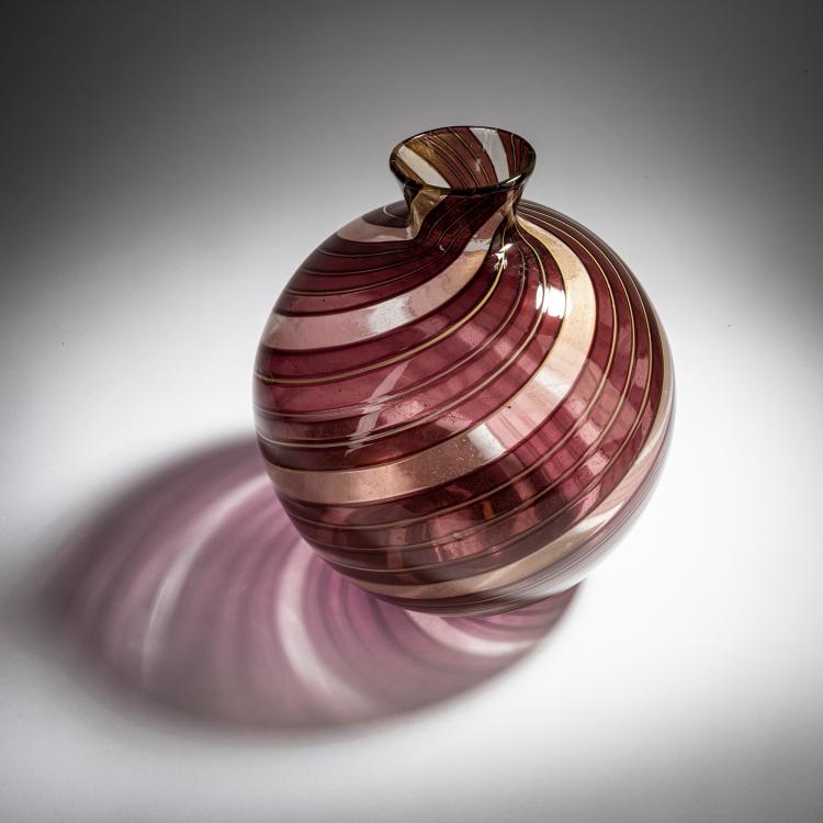 Bild 5 zu Objekt, Vase 'Striato', 1954, Ercole Barovier, Barovier & Toso, Murano, 152C 715