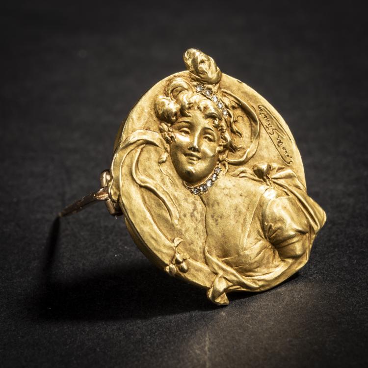 Bild 3 zu Objekt, Brooch 'Gaiet&eacute;', c. 1900, Georges van der Straeten, van der Straeten, Georg, 153C 745
