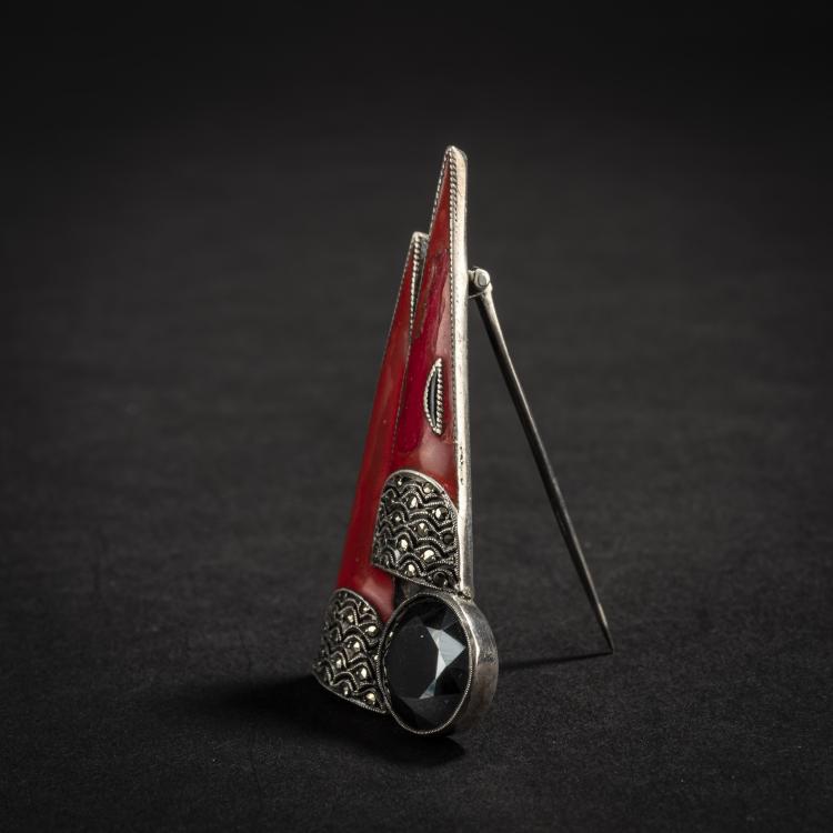 Bild 1 zu Objekt, Brooch, c. 1930, Theodor Fahrner, Fahrner, Theodor, Pforzheim, 153C 702