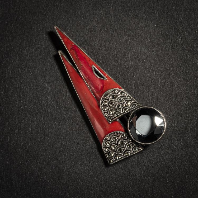 Bild 2 zu Objekt, Brooch, c. 1930, Theodor Fahrner, Fahrner, Theodor, Pforzheim, 153C 702