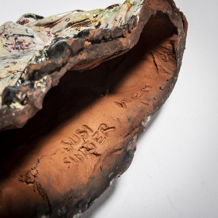 Bild 4 zu Objekt, Woman bust with headscarf, after 1925, Susi Singer, Gr&uuml;nbach, 153C 482