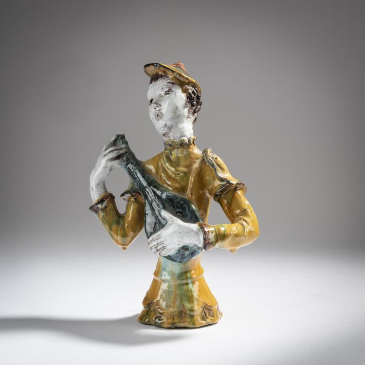 Bild 2 zu Objekt, Mandolin player, after 1925, Susi Singer, Gr&uuml;nbach, 153C 483