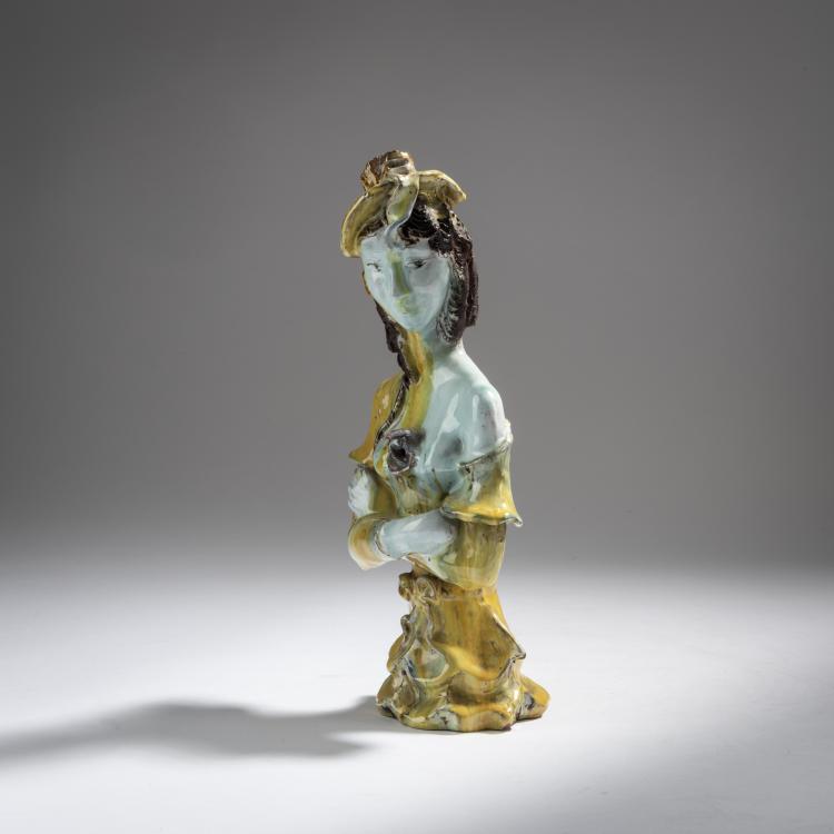 Bild 1 zu Objekt, Young woman in a hat, after 1925, Susi Singer, Gr&uuml;nbach, 153C 484