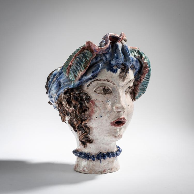 Hauptbild zu Objekt, Kopf, um 1922, Vally Wieselthier, Wieselthier, Vally, Werkst&auml;tte, Wien, 153C 489