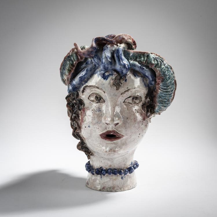 Bild 1 zu Objekt, Kopf, um 1922, Vally Wieselthier, Wieselthier, Vally, Werkst&auml;tte, Wien, 153C 489