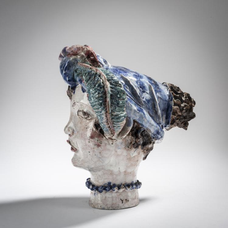 Bild 2 zu Objekt, Kopf, um 1922, Vally Wieselthier, Wieselthier, Vally, Werkst&auml;tte, Wien, 153C 489