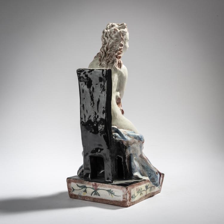 Bild 2 zu Objekt, Figure, seated, 1927, Susi Singer, Wiener Werkst&auml;tte, 153C 486