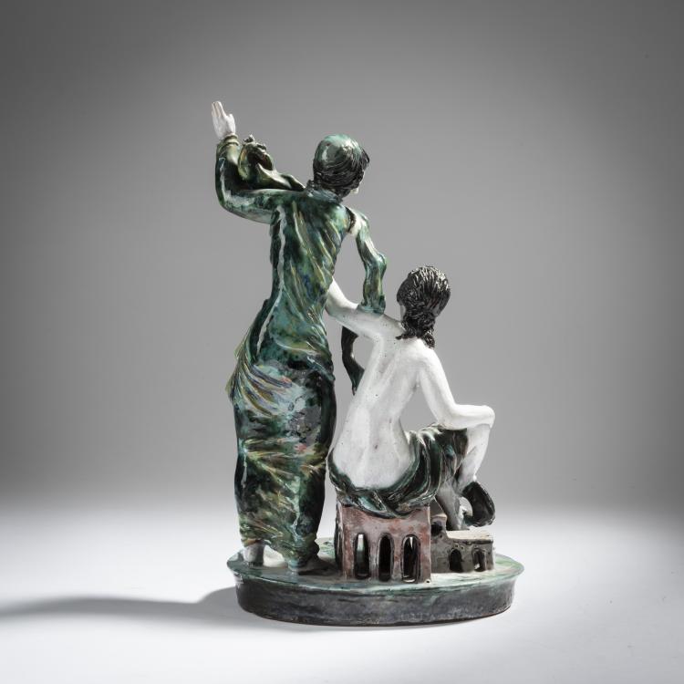 Bild 1 zu Objekt, 'Heavenly and Earthly Love', 1923-25, Lotte Calm, Wiener Werkst&auml;tte, 153C 477