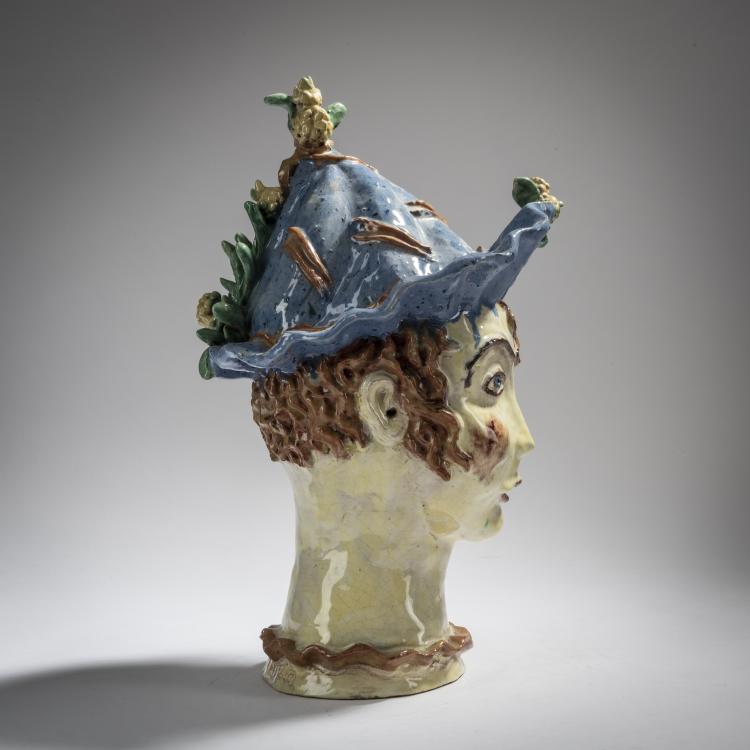 Bild 1 zu Objekt, Head 'Phyllis', 1919, Vally Wieselthier, Wiener Werkst&auml;tte, 153C 488