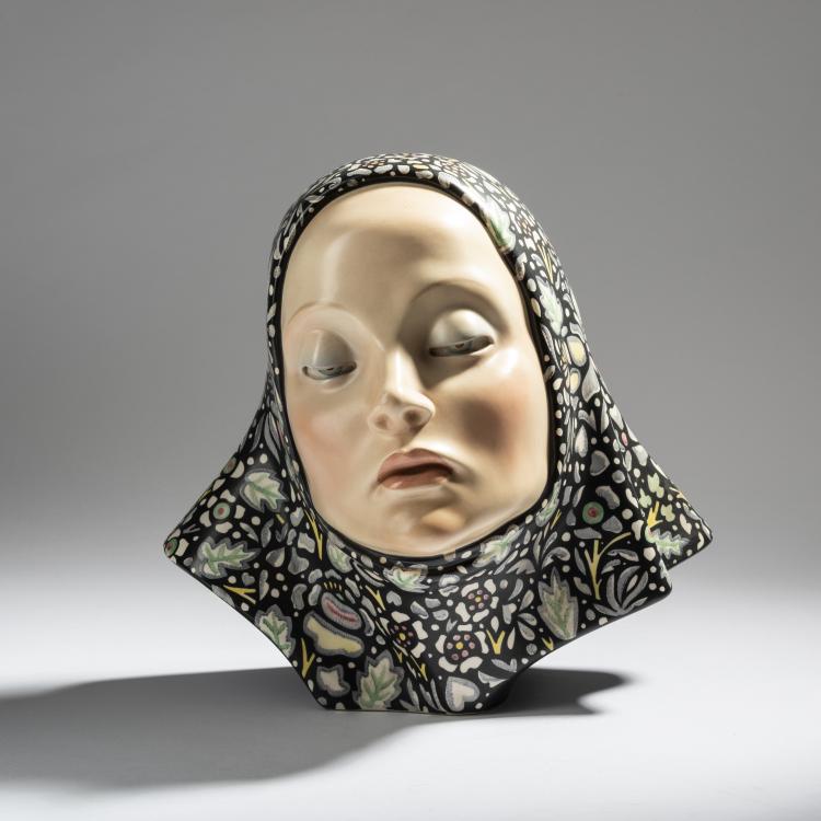 Bild 1 zu Objekt, Bust 'Sofferenza', 1933, Helen Scavini K&ouml;nig, Lenci, Turin, 153C 615