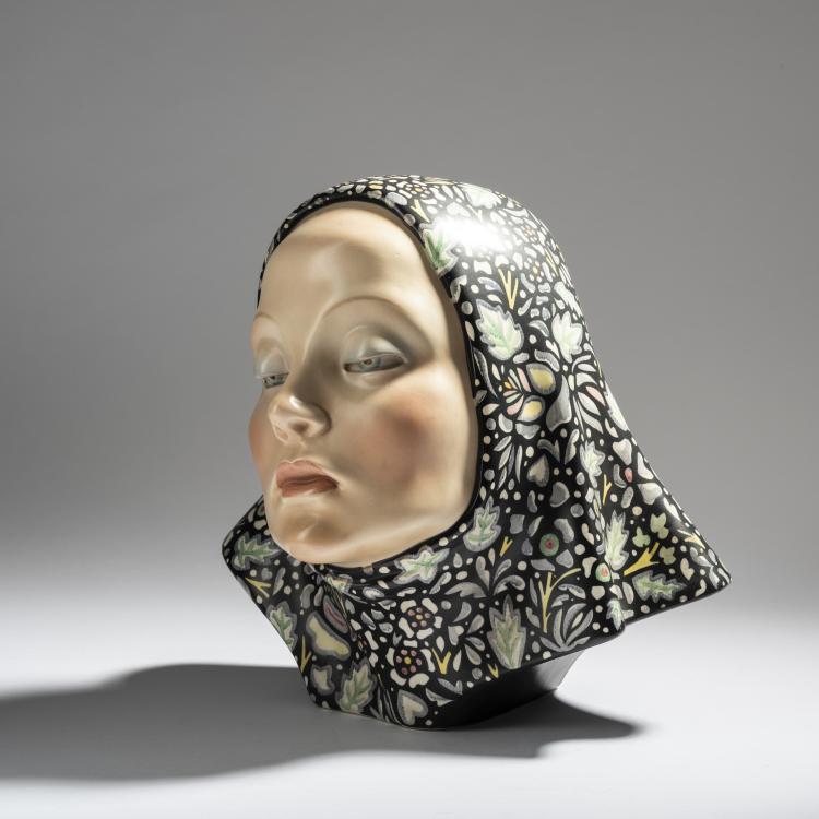 Bild 2 zu Objekt, Bust 'Sofferenza', 1933, Helen Scavini K&ouml;nig, Lenci, Turin, 153C 615