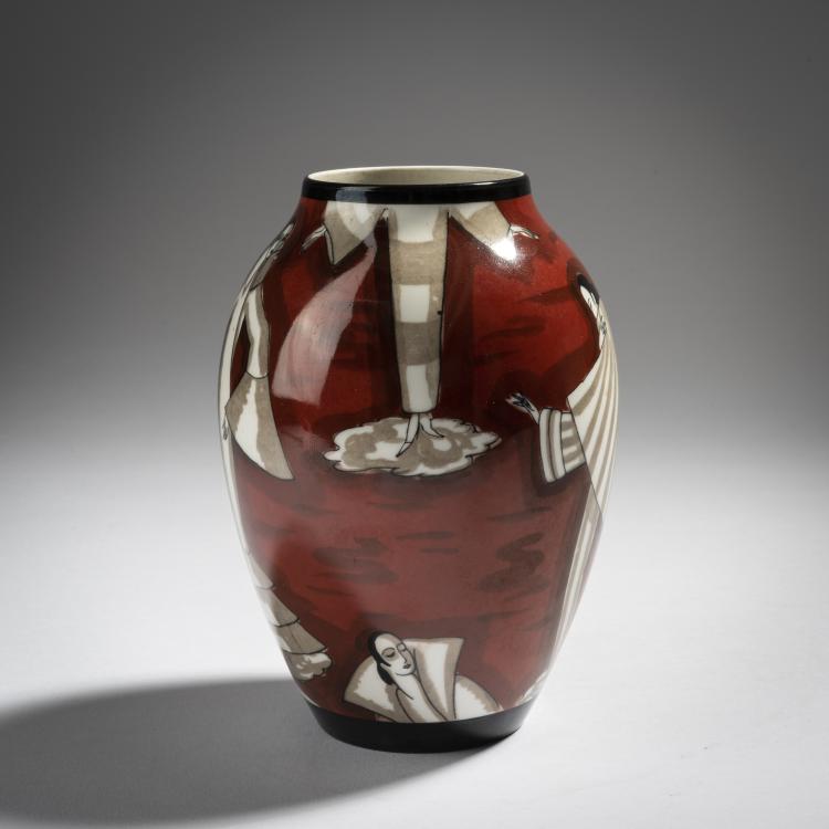 Bild 1 zu Objekt, Small vase, c. 1930, Bernardaud, L. & Cie., Limoges, 153C 496