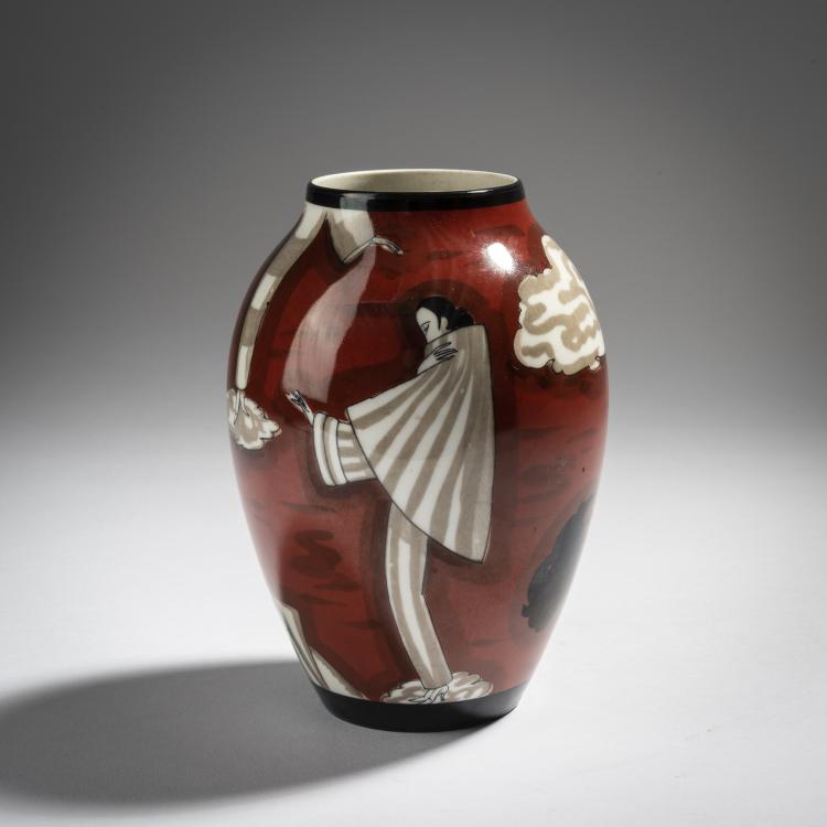 Bild 2 zu Objekt, Small vase, c. 1930, Bernardaud, L. & Cie., Limoges, 153C 496