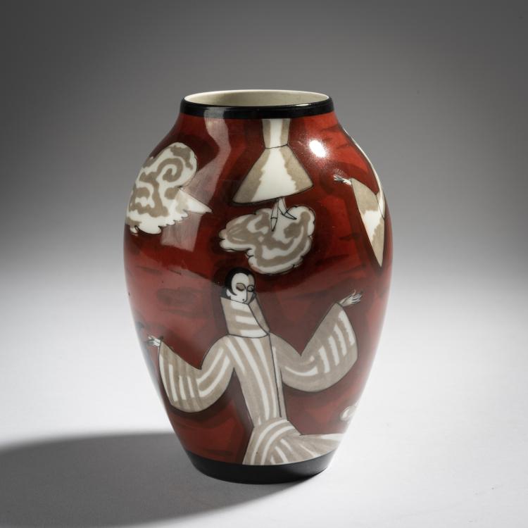 Bild 3 zu Objekt, Small vase, c. 1930, Bernardaud, L. & Cie., Limoges, 153C 496