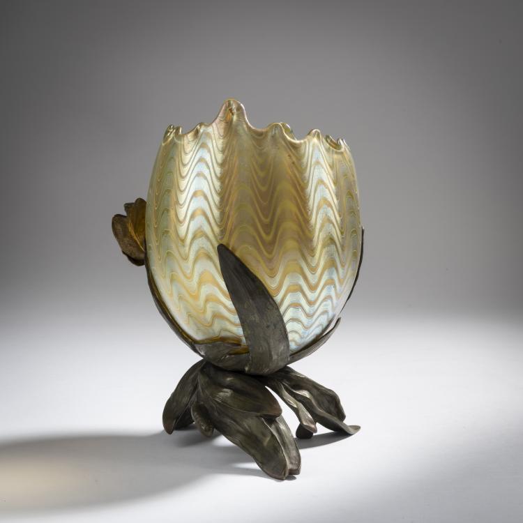 Bild 3 zu Objekt, 'Ph&auml;nomen'-Vase mit Bronzemontierung f&uuml;r E. Bakalowits S&ouml;hne, 1899, L&ouml;tz Wwe., Klosterm&uuml;hle, 153B 355