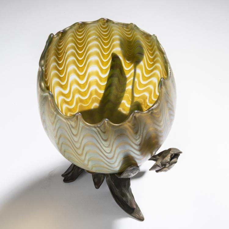 Bild 4 zu Objekt, 'Ph&auml;nomen'-Vase mit Bronzemontierung f&uuml;r E. Bakalowits S&ouml;hne, 1899, L&ouml;tz Wwe., Klosterm&uuml;hle, 153B 355