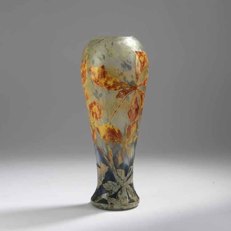 Bild 1 zu Objekt, Vase 'Marronier automnale', 1913, Daum Fr&egrave;res, Nancy, 153B 171