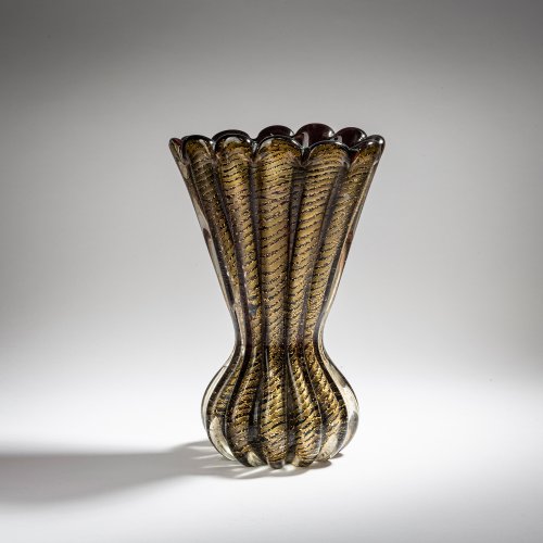 'Cordonato oro' vase, 1950