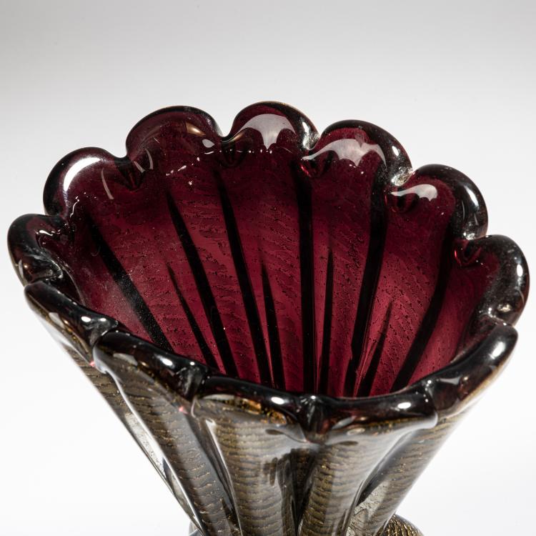 Bild 2 zu Objekt, 'Cordonato oro' vase, 1950, A.Ve.M., Murano, 152C 737