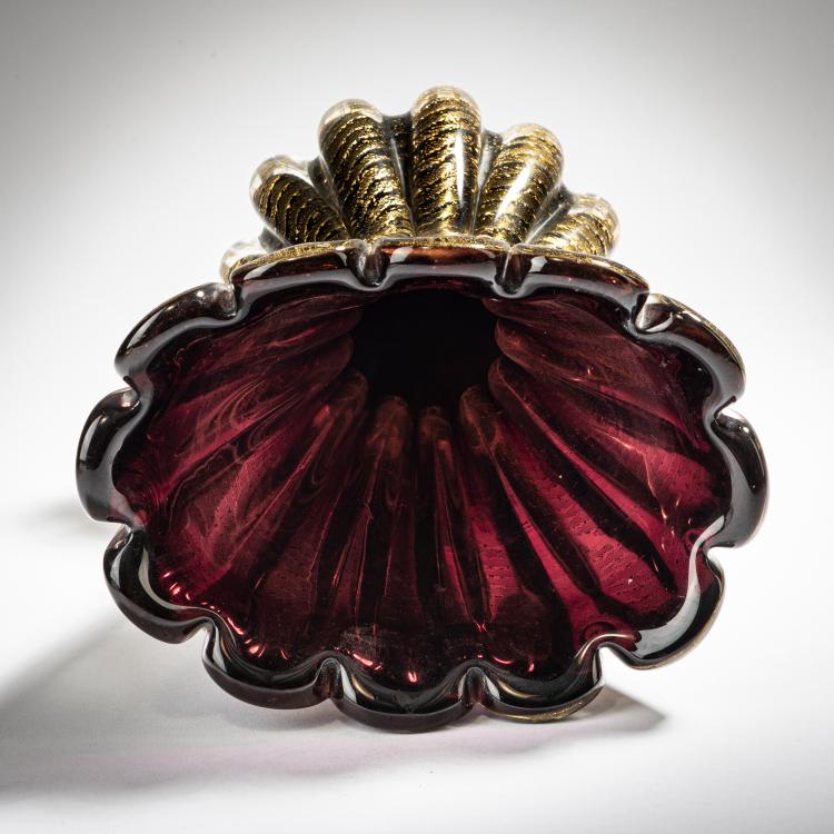 Bild 5 zu Objekt, 'Cordonato oro' vase, 1950, A.Ve.M., Murano, 152C 737