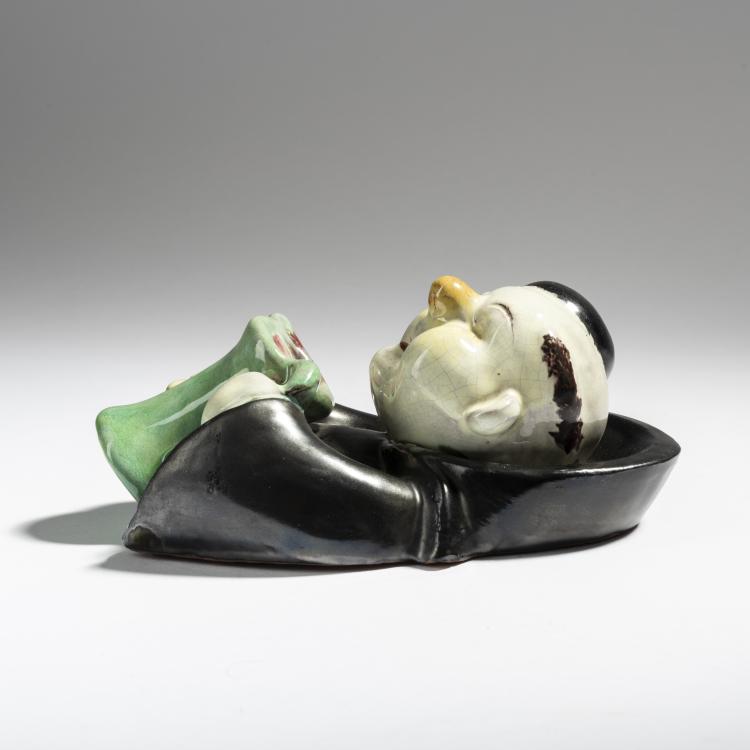 Bild 1 zu Objekt, Monk with a wine jug, 1924, Walter Bosse, Bosse, Kufstein, 153C 517