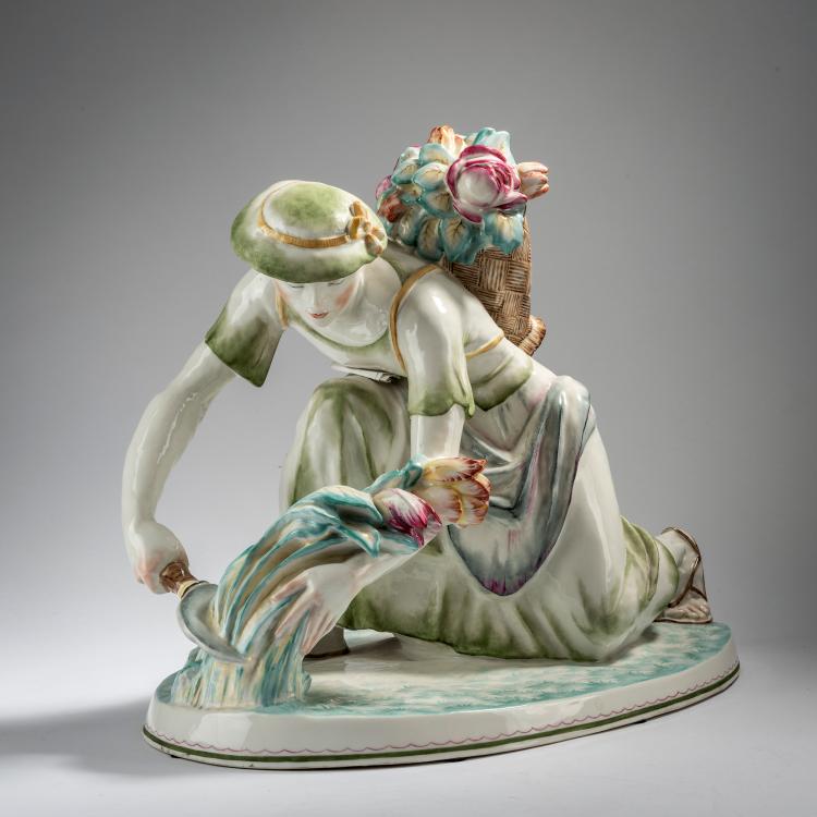 Hauptbild zu Objekt, Reaper, 1925, Josef Wackerle, Nymphenburg, KPM, 153C 495