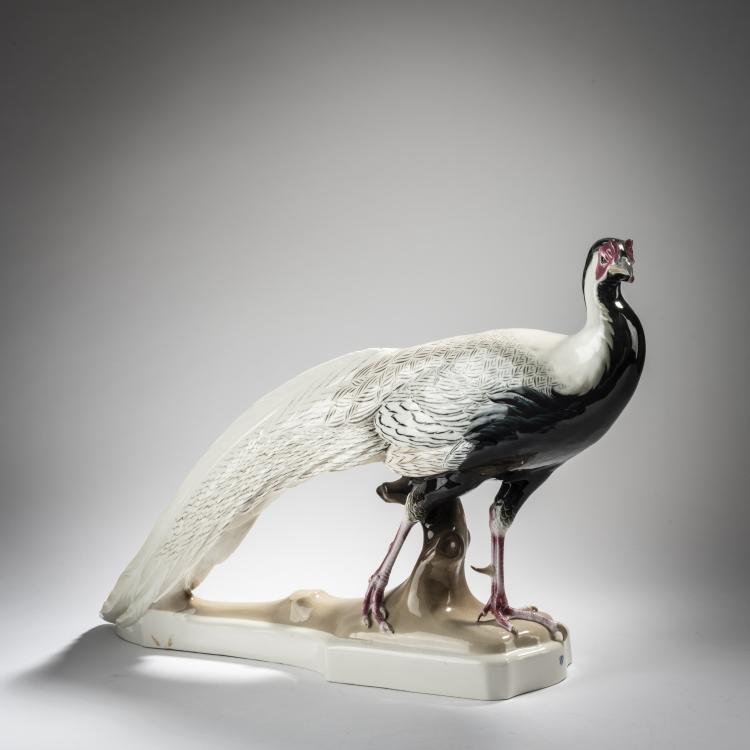 Bild 2 zu Objekt, Silver Pheasant, 1914, Theodor K&auml;rner, Nymphenburg, KPM, 153C 567