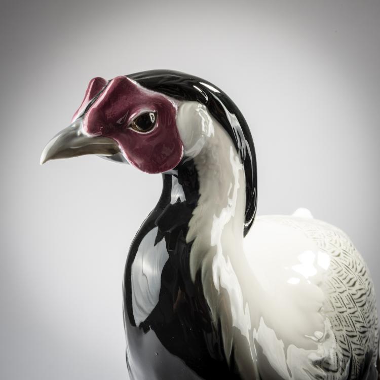 Bild 4 zu Objekt, Silver Pheasant, 1914, Theodor K&auml;rner, Nymphenburg, KPM, 153C 567