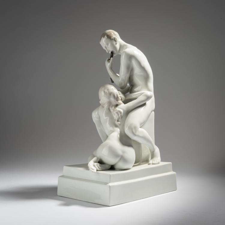 Bild 2 zu Objekt, Flute player, 1919, Johannes B&ouml;se, Rosenthal, Selb, 153C 571