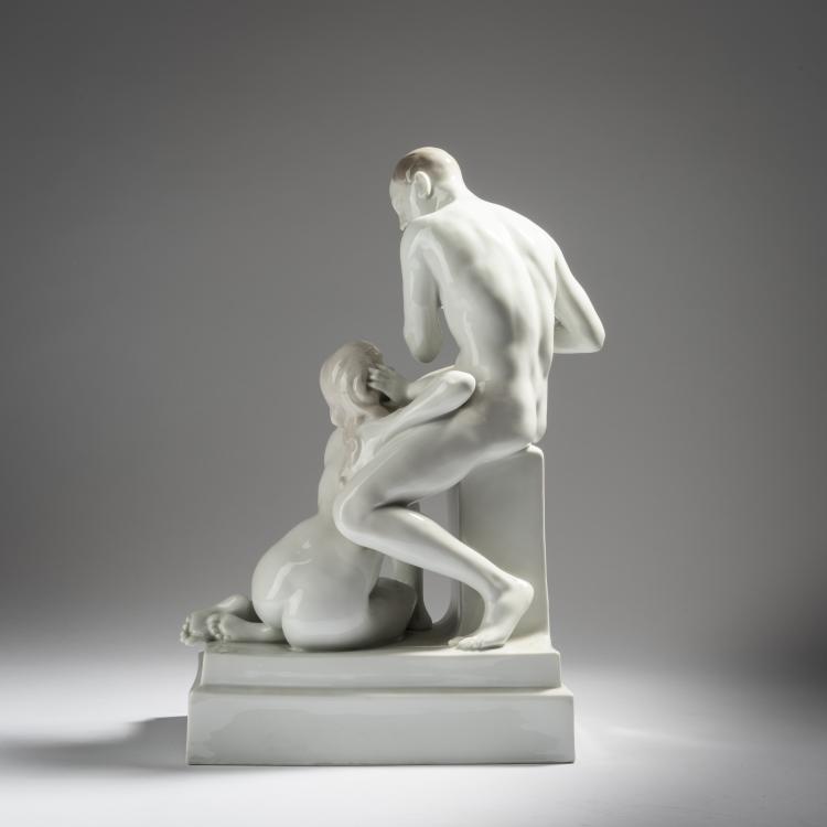 Bild 3 zu Objekt, Flute player, 1919, Johannes B&ouml;se, Rosenthal, Selb, 153C 571