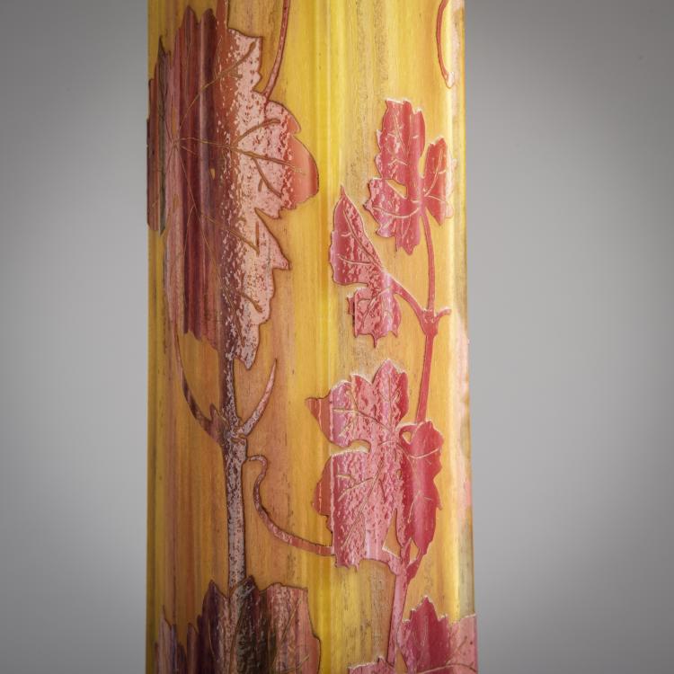 Bild 5 zu Objekt, Tall 'Vigne' vase, 1903/04, Henri Berg&eacute;, Daum Fr&egrave;res, Nancy, 153B 115