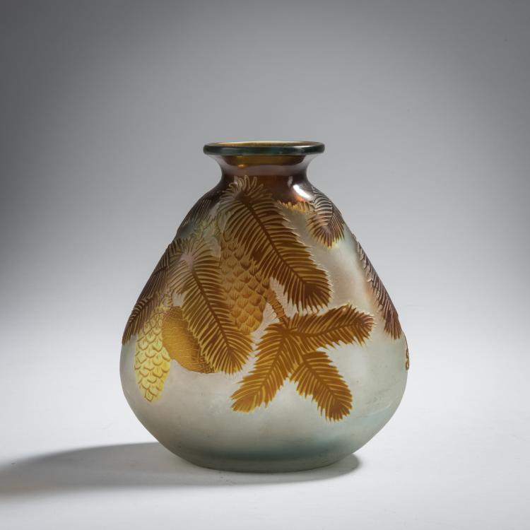 Bild 1 zu Objekt, Vase 'Epinette', 1908-14, Gall&eacute;, Etablissements, Nancy, 153B 221