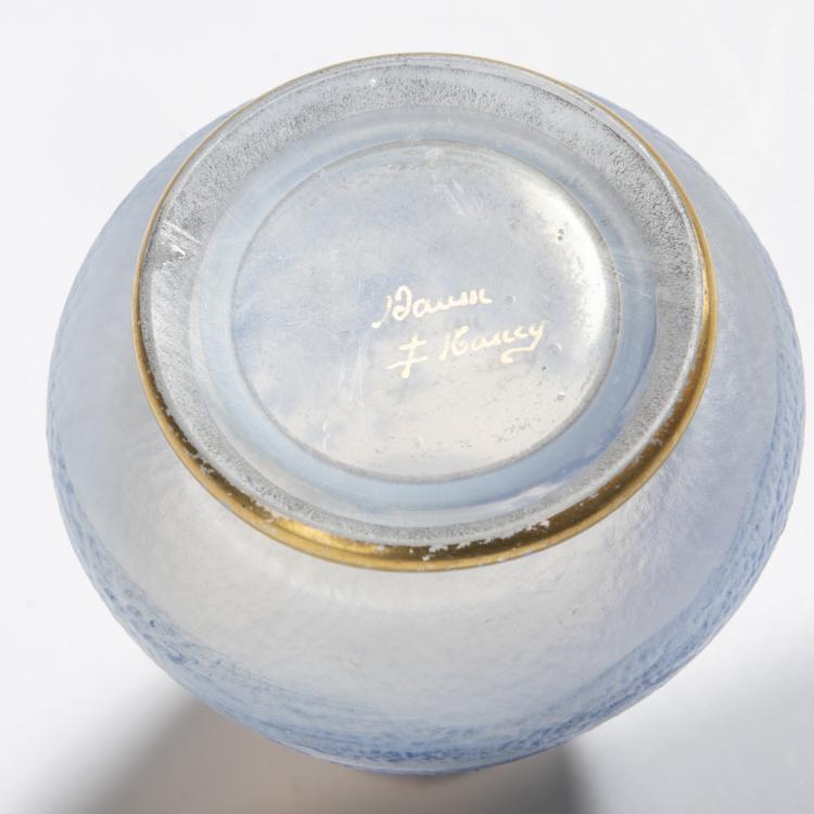 Bild 3 zu Objekt, Vase 'Delft', um 1898, Daum Fr&egrave;res, Nancy, 153B 101