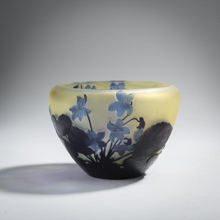 Bild 2 zu Objekt, Schale 'Violettes', 1908-14, Gall&eacute;, Etablissements, Nancy, 153B 223