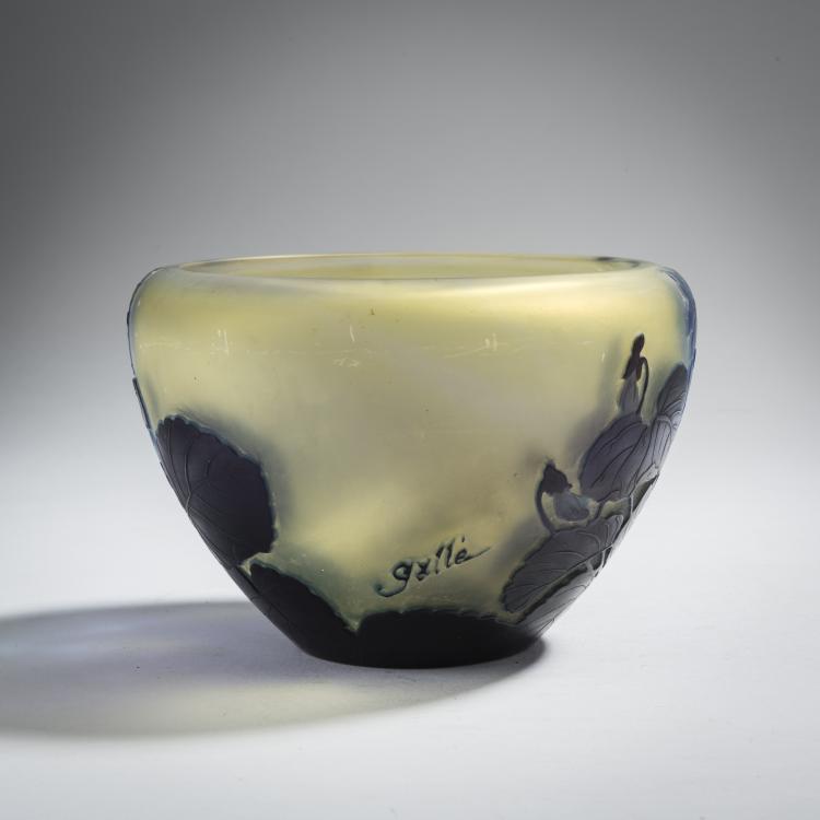 Bild 3 zu Objekt, Schale 'Violettes', 1908-14, Gall&eacute;, Etablissements, Nancy, 153B 223