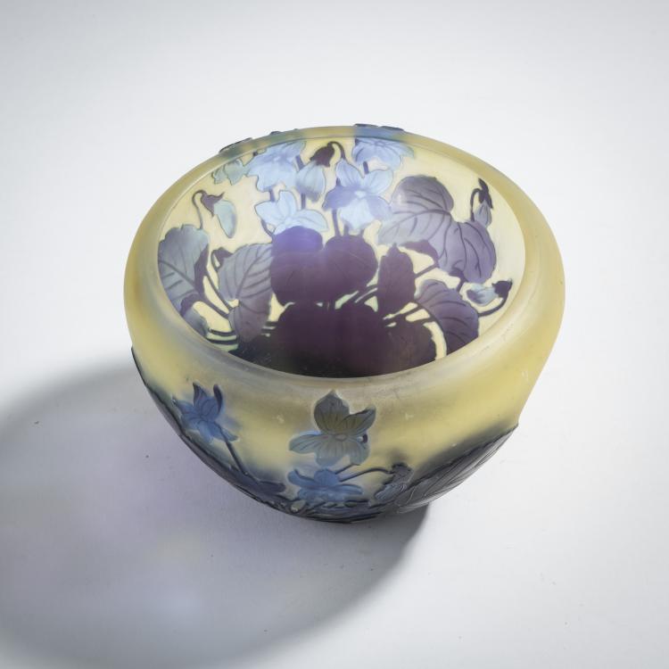 Bild 4 zu Objekt, Schale 'Violettes', 1908-14, Gall&eacute;, Etablissements, Nancy, 153B 223