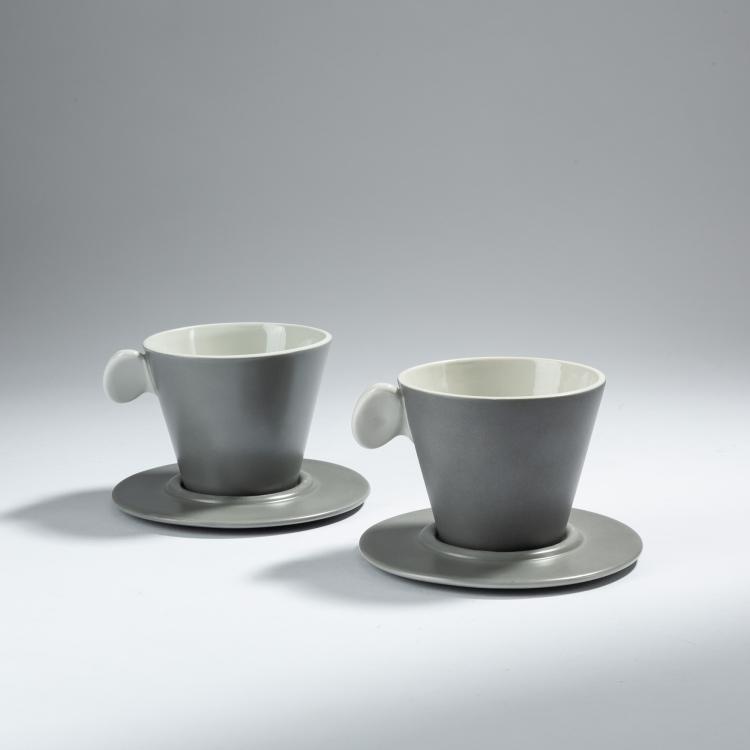 Bild 2 zu Objekt, Zwei Kaffeetassen 'Tatzona', 1986, Andrea Branzi, Alessi Tendentse, Crusinallo, 152A 313