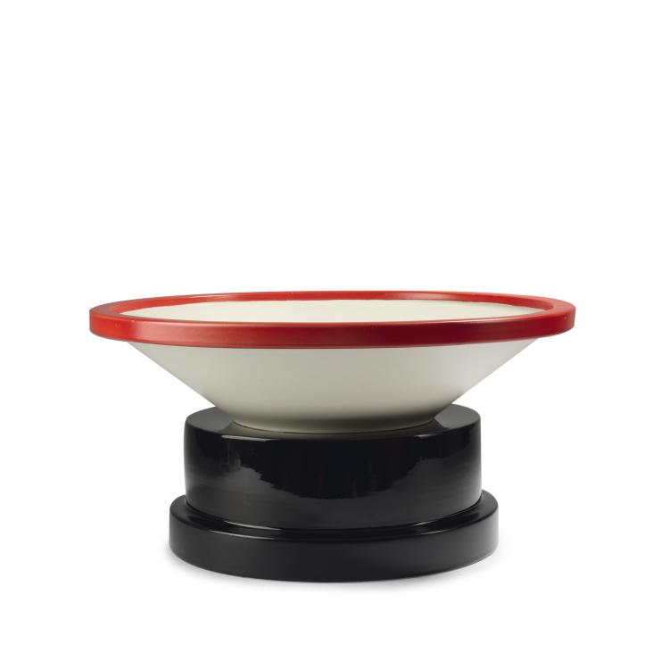 Hauptbild zu Objekt, Obstschale 'Fruttiera', 1985, Ettore Sottsass, Tendentse, Sesto Fiorentino, 152A 308