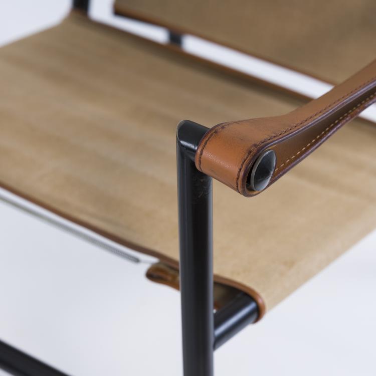 Bild 6 zu Objekt, Zwei Armlehnsessel 'LC 1', 1928, Pierre Jeanneret,Charlotte Perriand,Le Corbusier Charles-&Eacute;douard Jeanneret-Gris, Cassina, Mailand, 152B 382