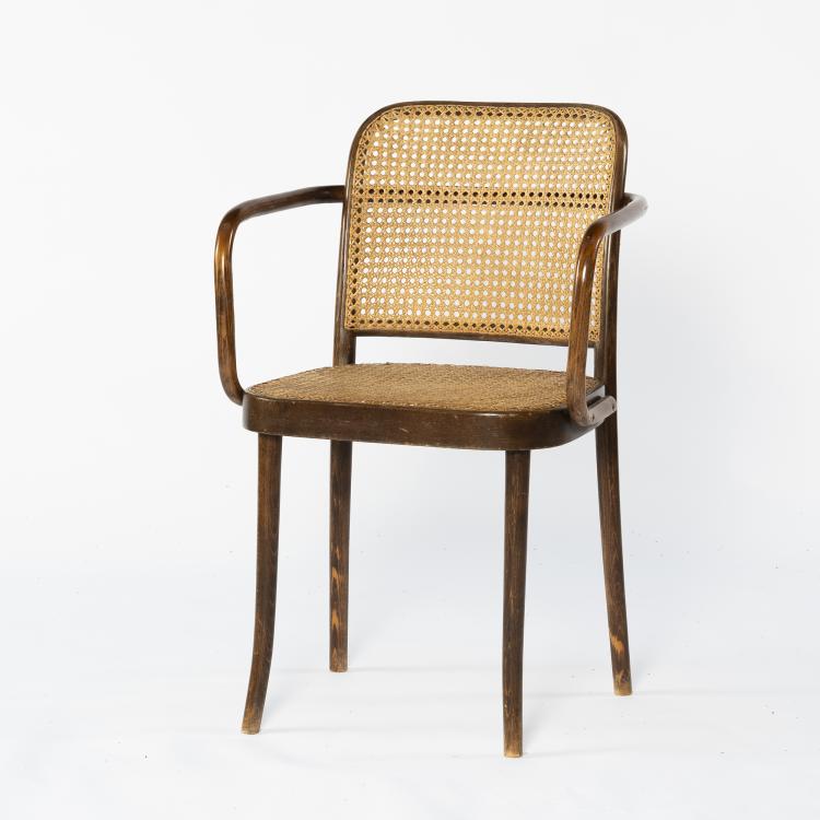 Bild 3 zu Objekt, Eight 'Prague' chairs '8114', 1930s, Josef Frank,Oswald Haerdtl,Josef Hoffmann, FMG, Polen, 152B 361