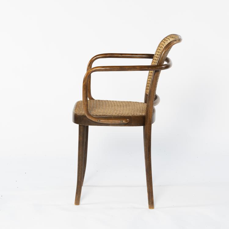 Bild 4 zu Objekt, Eight 'Prague' chairs '8114', 1930s, Josef Frank,Oswald Haerdtl,Josef Hoffmann, FMG, Polen, 152B 361