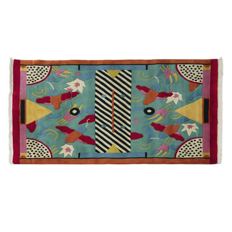 Hauptbild zu Objekt, 'Riviera' carpet, 1984, Nathalie Du Pasquier, Palmisano, Elio Mailand, 152A 349