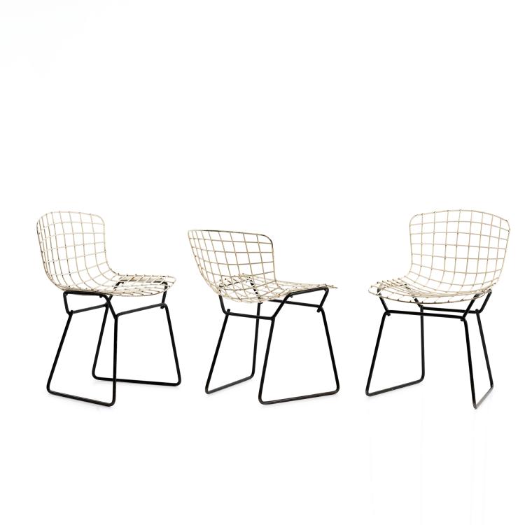 Hauptbild zu Objekt, Drei Kinderst&uuml;hle '426', um 1955, Harry Bertoia, Knoll International, New York, 152B 443