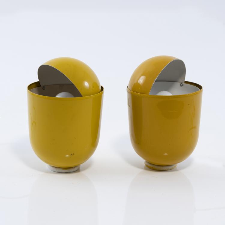 Hauptbild zu Objekt, Zwei Tischleuchten 'Elmo', 1971,  STR Imago DP, Imago DP, Mailand, 152A 272