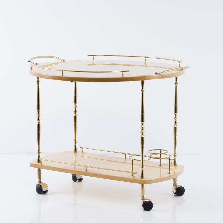 Bild 2 zu Objekt, Servierwagen, um 1955, Aldo Tura, Tura, Mailand, 152A 62