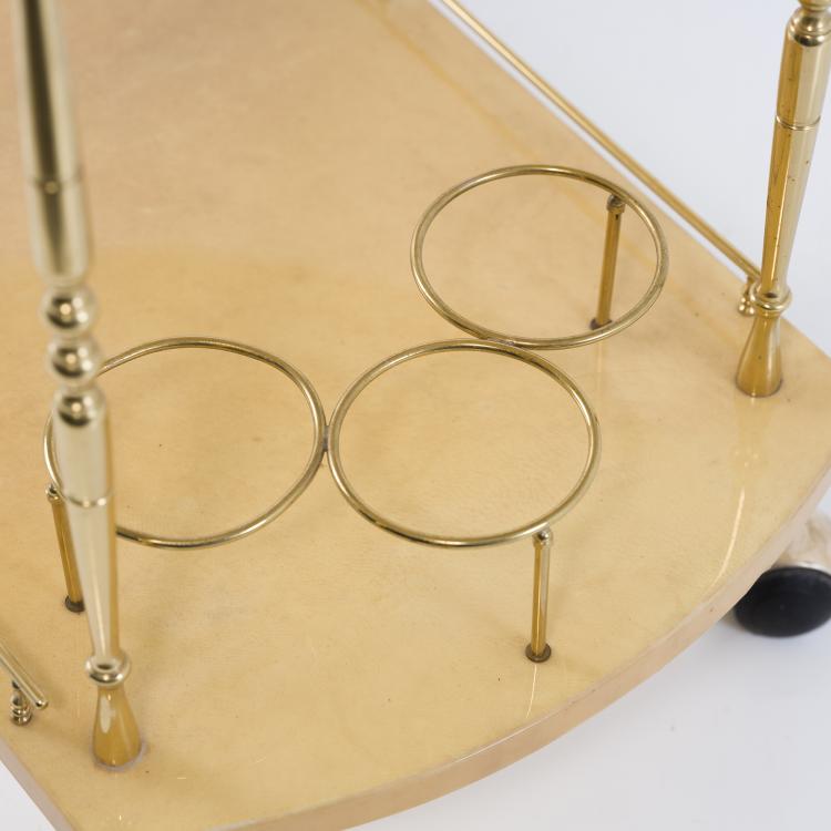 Bild 4 zu Objekt, Servierwagen, um 1955, Aldo Tura, Tura, Mailand, 152A 62